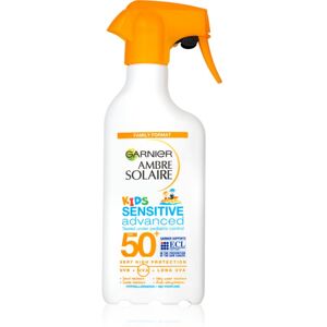 Garnier Ambre Solaire Kids Sensitive Advanced SPF 50 - Crème solaire pour corps - Publicité Garnier Ambre Solaire Kids Sensitive Advanced SPF 50 - Crème solaire pour corps - Publicité