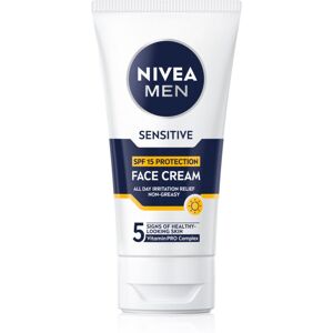 NIVEA MEN Sensitive crème protectrice pour homme SPF 15 75 ml - Publicité NIVEA MEN Sensitive crème protectrice pour homme SPF 15 75 ml - Publicité