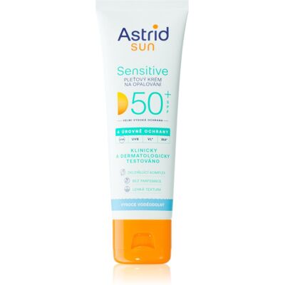 Astrid Crème solaire SPF 50+ - Imperméable - Publicité Astrid Crème solaire SPF 50+ - Imperméable - Publicité