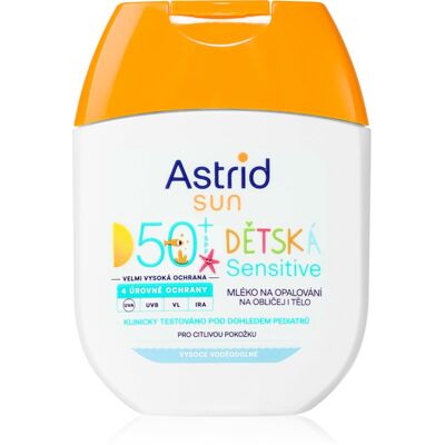 Astrid Sun lait pour enfants solaire SPF 50+ 60 ml - Publicité Astrid Sun lait pour enfants solaire SPF 50+ 60 ml - Publicité