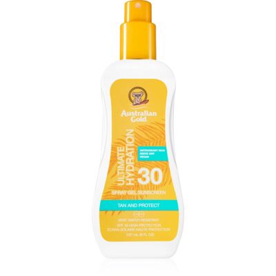 Australian Gold SPF 30 Gel Spray Écran Solaire - Protection Solair - Publicité Australian Gold SPF 30 Gel Spray Écran Solaire - Protection Solair - Publicité