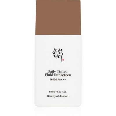 Beauty of Joseon Daily Tinted Fluid Sunscreen fluide léger protecteur SPF 30 teinte MN230 50 ml - Publicité Beauty of Joseon Daily Tinted Fluid Sunscreen fluide léger protecteur SPF 30 teinte MN230 50 ml - Publicité