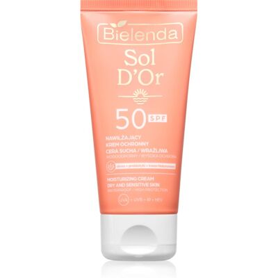 Bielenda Sol D’or crème solaire visage SPF 50 50 ml - Publicité Bielenda Sol D’or crème solaire visage SPF 50 50 ml - Publicité
