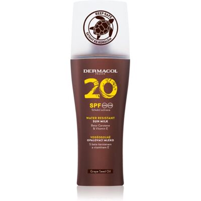 Dermacol Crème Solaire Résistante à l'Eau SPF 20 - Spray - Publicité Dermacol Crème Solaire Résistante à l'Eau SPF 20 - Spray - Publicité