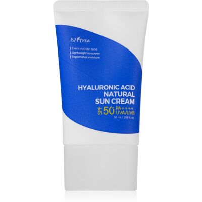 Isntree Acide Hyaluronique Crème Solaire Naturelle 50ml - Publicité Isntree Acide Hyaluronique Crème Solaire Naturelle 50ml - Publicité