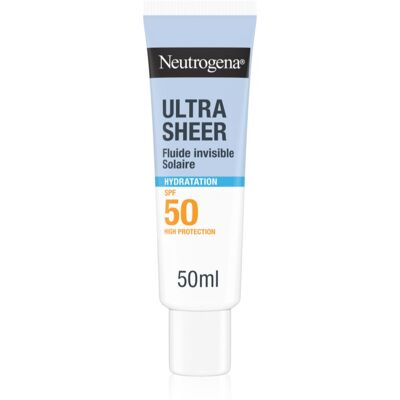 Neutrogena Ultra Sheer Hydratation fluide ultra-léger SPF 50 50 ml - Publicité Neutrogena Ultra Sheer Hydratation fluide ultra-léger SPF 50 50 ml - Publicité