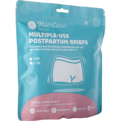 MomCare by Lina Postpartum Briefs culottes post-accouchement S-M 4 pcs - Publicité MomCare by Lina Postpartum Briefs culottes post-accouchement S-M 4 pcs - Publicité