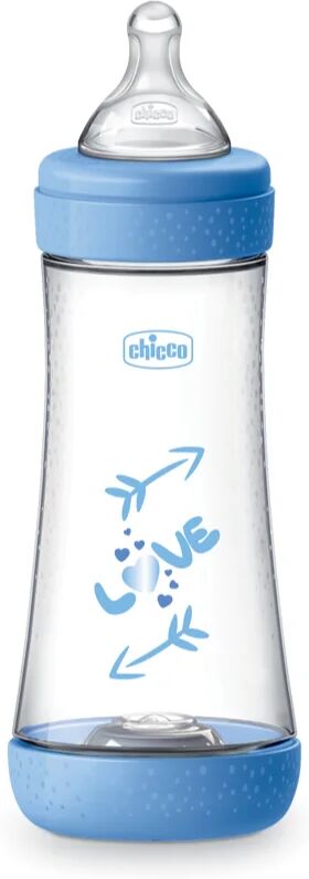 Chicco Perfect 5 biberon 4 m+ Fast Flow Blue 300 ml