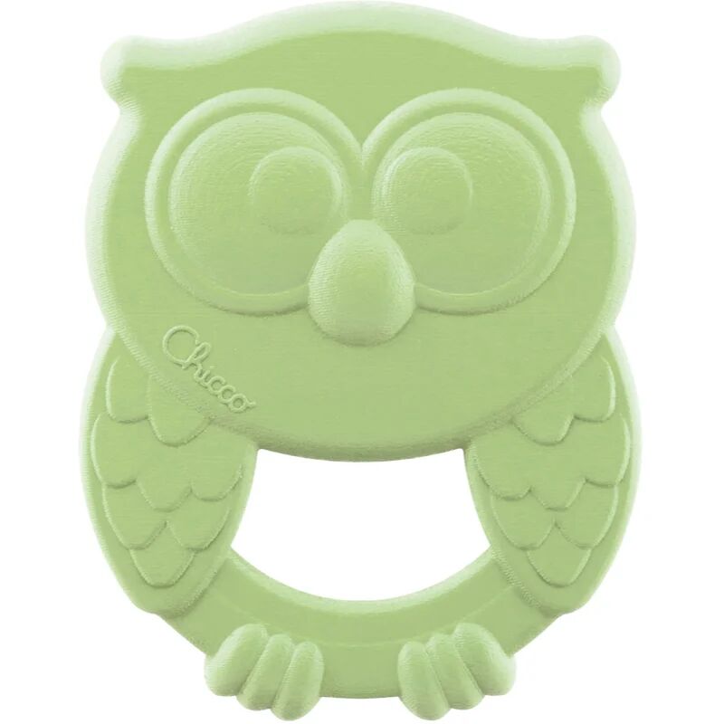 Chicco Eco+ Owly Teether jouet de dentition Green 3 m+ 1 pcs