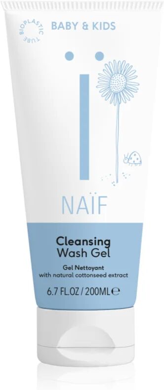 Naif Baby & Kids Cleansing Wash Gel gel lavant et purifiant enfants et bébés 200 ml