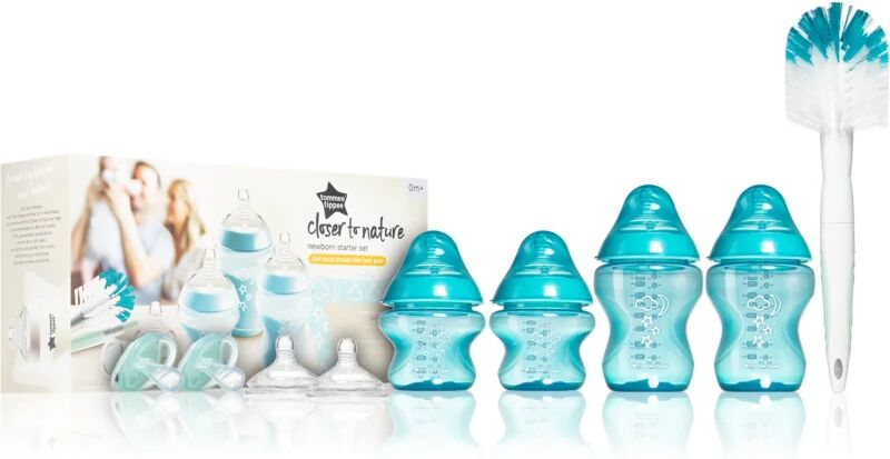 Tommee Tippee Closer To Nature Blue Set ensemble (pour bébés)