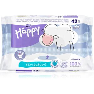 BELLA Baby Happy Sensitive papier toilette humide pour enfant 42 pcs