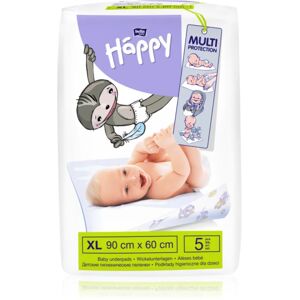 Bella Baby Happy Size XL matelas à langer jetables 90x60 cm 5 pcs