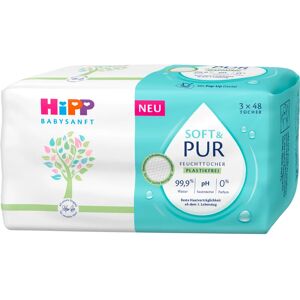 Hipp Soft & Pur lingettes nettoyantes pour bébé 3x48 pcs