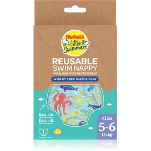 Huggies Little Swimmers Reusable 5/6 couche de bain lavable 13 kg+ 1 kg