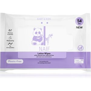 Naif Baby & Kids Lotion Wipes lingettes pour bébé 54 pcs