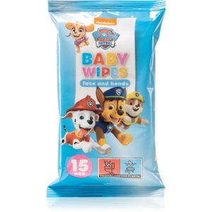 Nickelodeon Paw Patrol Baby Wipes lingettes pour enfant 15 pcs