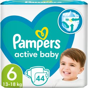 Pampers Active Baby Size 6 couches jetables 13-18 kg 44 pcs