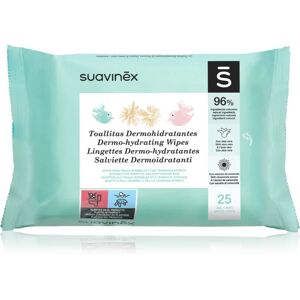 Suavinex Baby Dermo-hydrating Wipes lingettes visage et corps 25 pcs
