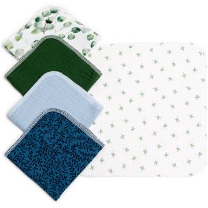 T-TOMI BIO Muslin Napkins lingettes 25 x 25 cm Boy 5 pcs - Publicité T-TOMI BIO Muslin Napkins lingettes 25 x 25 cm Boy 5 pcs - Publicité