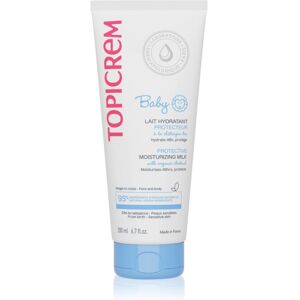 Topicrem BABY My 1st Ultra-Moisturizing Milk lait hydratant visage et corps pour peaux sèches et sensibles 200 ml - Publicité Topicrem BABY My 1st Ultra-Moisturizing Milk lait hydratant visage et corps pour peaux sèches et sensibles 200 ml - Publicité
