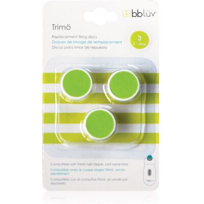BBLÜV Trimö embouts de rechange pour lime à ongles pour enfant 6-12m 3 pcs - Publicité BBLÜV Trimö embouts de rechange pour lime à ongles pour enfant 6-12m 3 pcs - Publicité