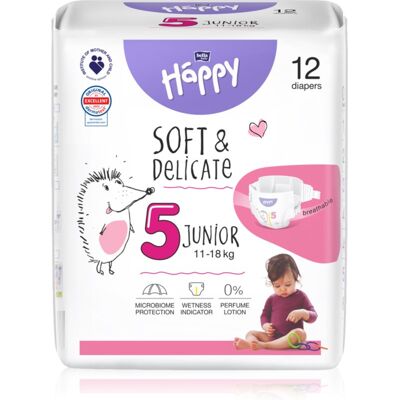 Couches jetables BELLA Baby Happy Taille 5 Junior - Doux & Délicat - Publicité Couches jetables BELLA Baby Happy Taille 5 Junior - Doux & Délicat - Publicité