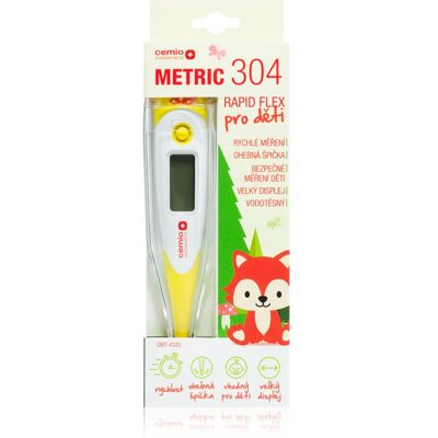 Cemio - Metric 308 304 Rapid Flex - pour enfants - Thermomètre numérique - Publicité Cemio - Metric 308 304 Rapid Flex - pour enfants - Thermomètre numérique - Publicité
