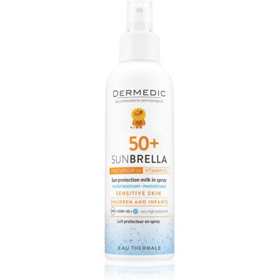 Lotion solaire Dermedic Sunbrella Baby SPF50+ 150 ml - Publicité Lotion solaire Dermedic Sunbrella Baby SPF50+ 150 ml - Publicité