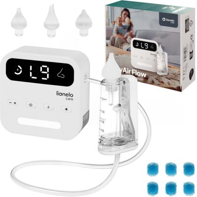 Lionelo Baby Air Flow mouche-nez 1 pcs - Publicité Lionelo Baby Air Flow mouche-nez 1 pcs - Publicité