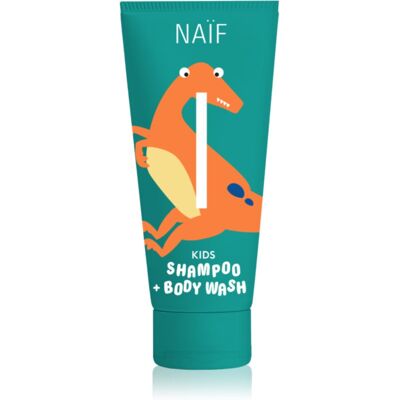 Naif Kids Shampoo + Body Wash gel nettoyant et shampoing pour bébé 250 ml - Publicité Naif Kids Shampoo + Body Wash gel nettoyant et shampoing pour bébé 250 ml - Publicité