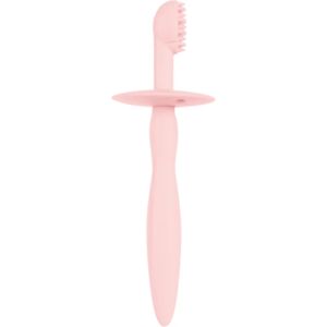 Canpol babies Hygiene brosse à dents en silicone 0m+ Pink 1 pcs