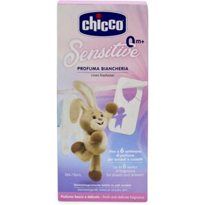 Chicco Sensitive Linen Freshener sachet parfumé pour armoire à linge 3 pcs