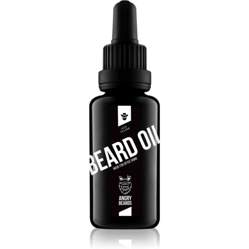 Angry Beards Jack Saloon Beard Oil huile pour barbe 30 ml