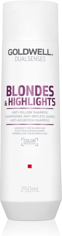 Goldwell Dualsenses Blondes & Highlights shampoing pour cheveux blonds anti-jaunissement 250 ml