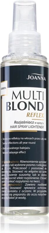 Joanna Multi Blond Reflex fluide éclaircissant en spray 150 ml