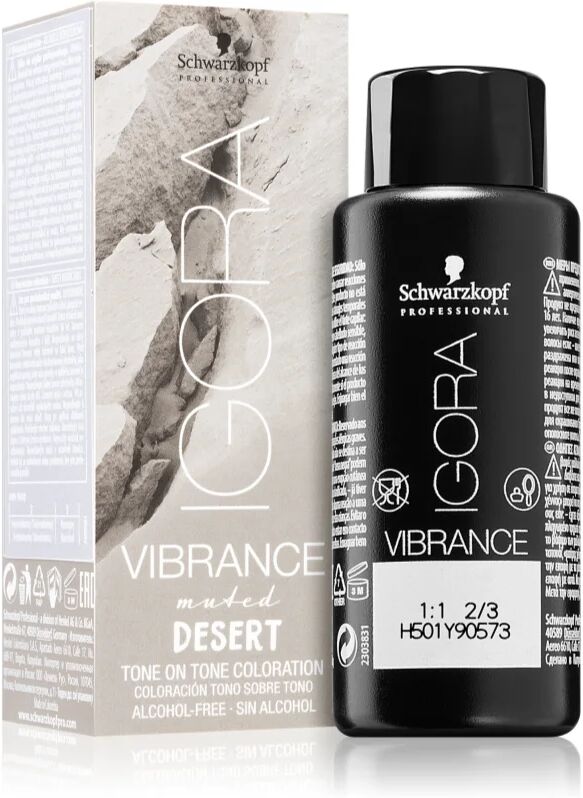 Schwarzkopf Professional IGORA Vibrance Coloration semi-permanente teinte 7-24 Medium Blonde Ash Beige 60 ml