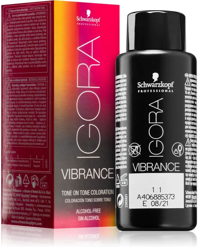 Schwarzkopf Professional IGORA Vibrance Coloration semi-permanente teinte 6-6 Dark Blonde Chocolate 60 ml