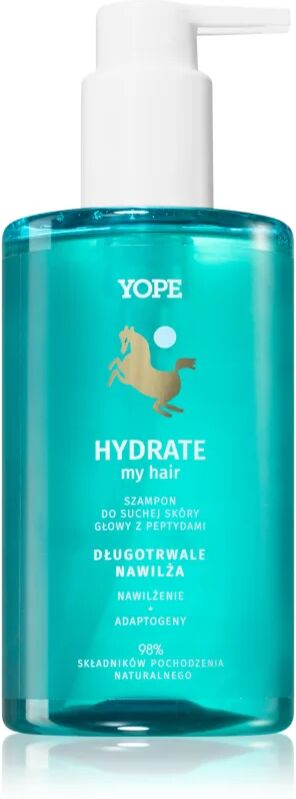 Yope HYDRATE my hair shampoing hydratant pour cuir chevelu sec avec démangeaisons 300 ml