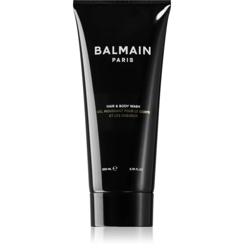 Balmain Hair Couture Signature Men´s Line gel de douche et shampoing 2 en 1 pour homme 200 ml