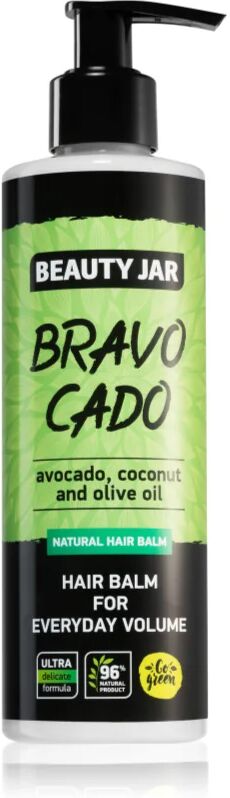 Beauty Jar Bravocado baume nourrissant pour le volume des cheveux 250 ml