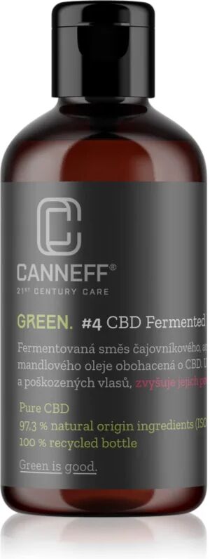 Canneff Green CBD Fermented Hair Oil huile cheveux avec des ingrédients fermentés 100 ml