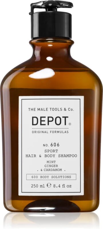 Depot No. 606 Sport Hair & Body shampoing pour cheveux et corps 250 ml