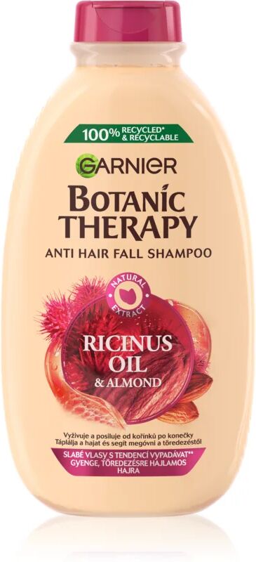 Garnier Botanic Therapy Ricinus Oil shampoing fortifiant pour les cheveux affaiblis ayant tendance à tomber 400 ml