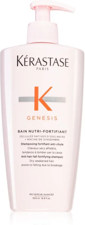 Kérastase Genesis Bain Nutri-Fortifiant shampoing hydratant et revitalisant anti-chute 500 ml