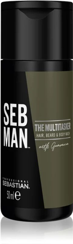 Sebastian Professional SEB MAN The Multi-tasker shampoing pour cheveux, barbe et corps 50 ml