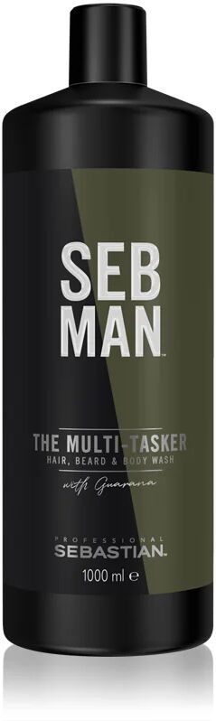 Sebastian Professional SEB MAN The Multi-tasker shampoing pour cheveux, barbe et corps 1000 ml