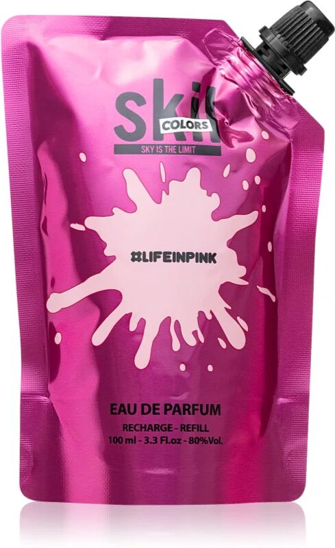 Skil Colors Life in Pink Eau de Parfum recharge pour femme 100 ml