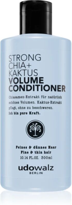 Udo Walz Strong Chia + Kaktus après-shampoing nourrissant pour le volume des cheveux 300 ml