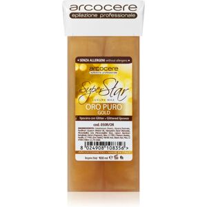 Arcocere Professional Wax Oro Puro Gold Cire à épiler à paillettes recharge 100 ml